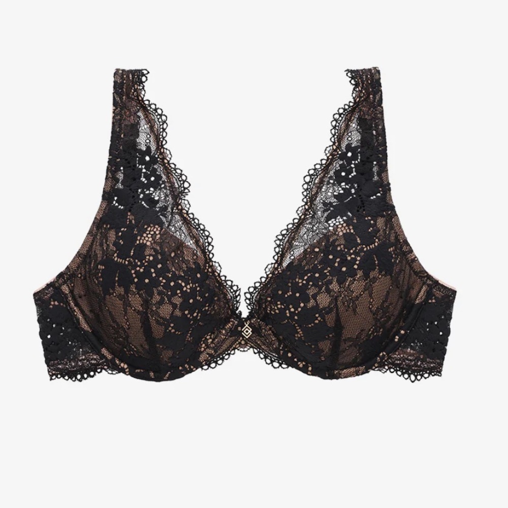 ThirdLove 24/7 Lace Contour Plunge Bra 32G